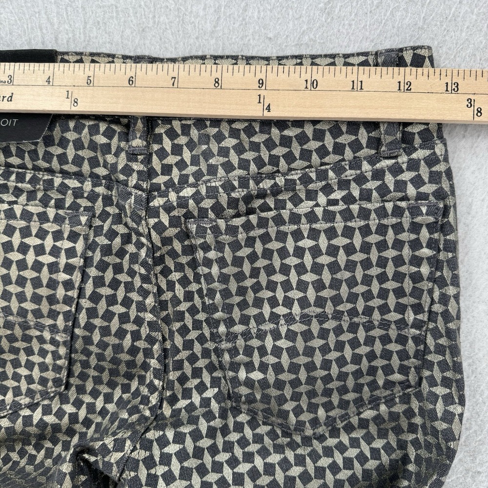 Armani Exchange Pants‎ Womens 24 Skinny Stretch Printed Coated Leggings NWT - Picture 5 of 8
